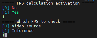 FPS selection