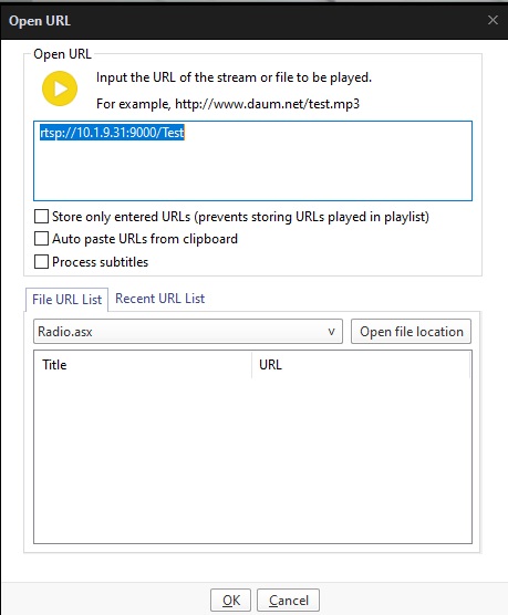PotPlayer URL