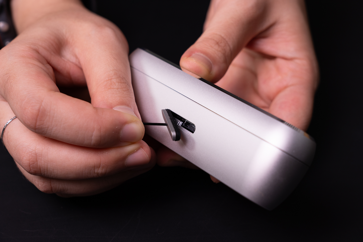 Opening Camera Top Cover